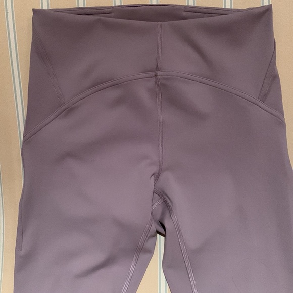 LULULEMON INSTILL HR TIGHT 25” LUXE SOFT FOUR-WAY STRETCH IN GRAY LAVENDER SZ 6 - Picture 13 of 16